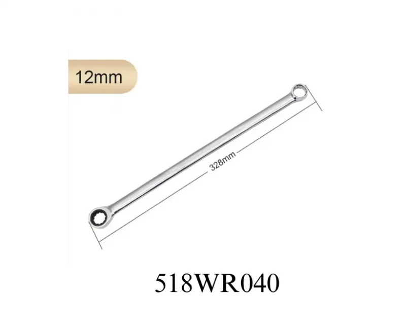 12-Point Metric Double Box-End Ratcheting Wrench (3)