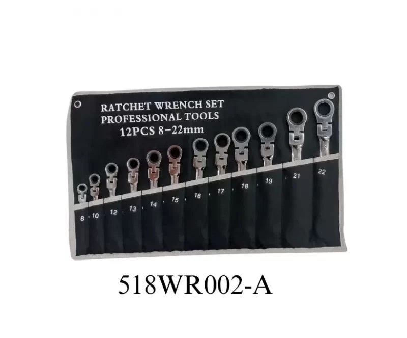 72 Tooth Felxiable ratchet combination wrench -518WR002-A (4)