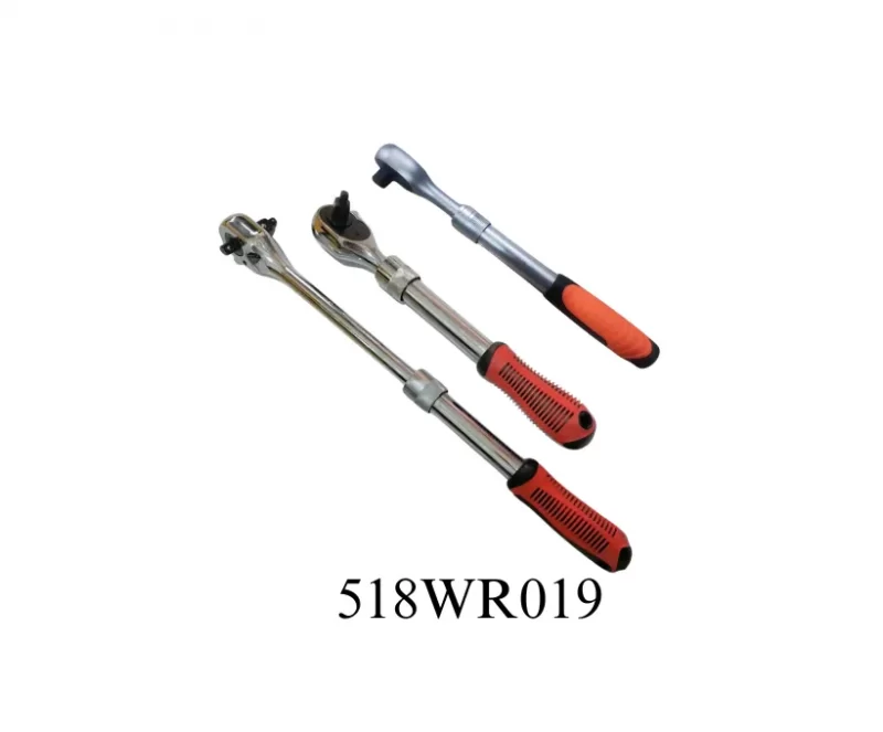 Quick Release Extendable Teardrop Ratchet Wrench