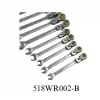 72 tooth flexiable ratchet combination wrench-518WR002-B(1)