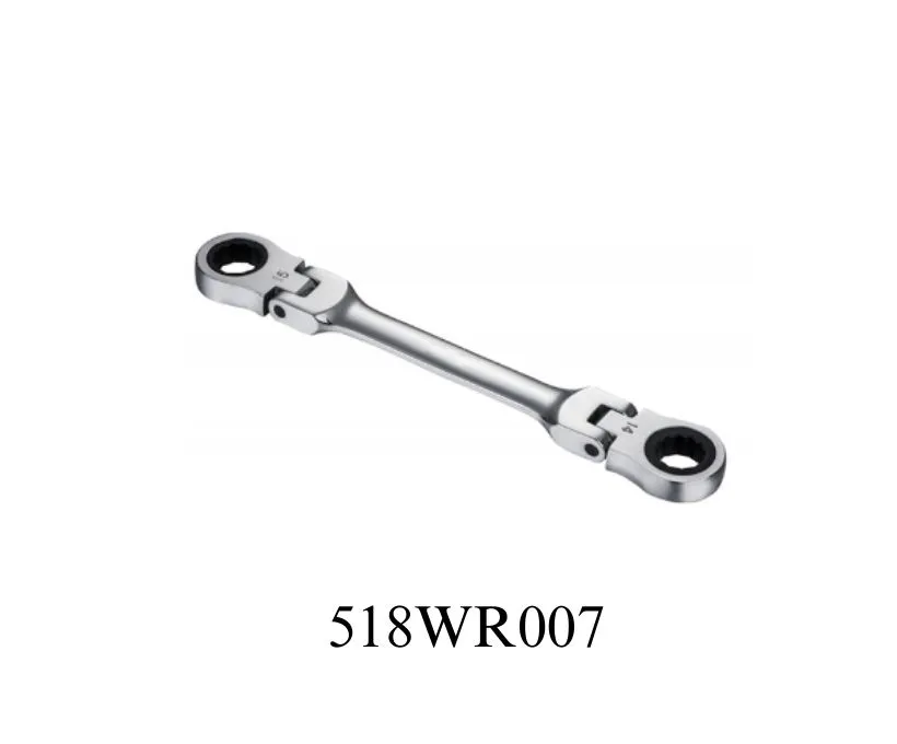 thumbnail image 2 of 12-Piece Ratcheting Wrench Set – 180° Flex Head, Anti-Slip Teeth, Organizer Bag Included 2 of 6