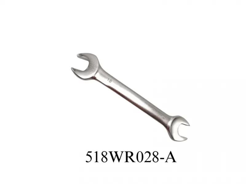 Satin Finish Double Open End Wrench