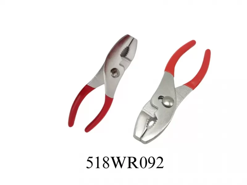 slip joint plier with dipped sleeves-518WR092-1