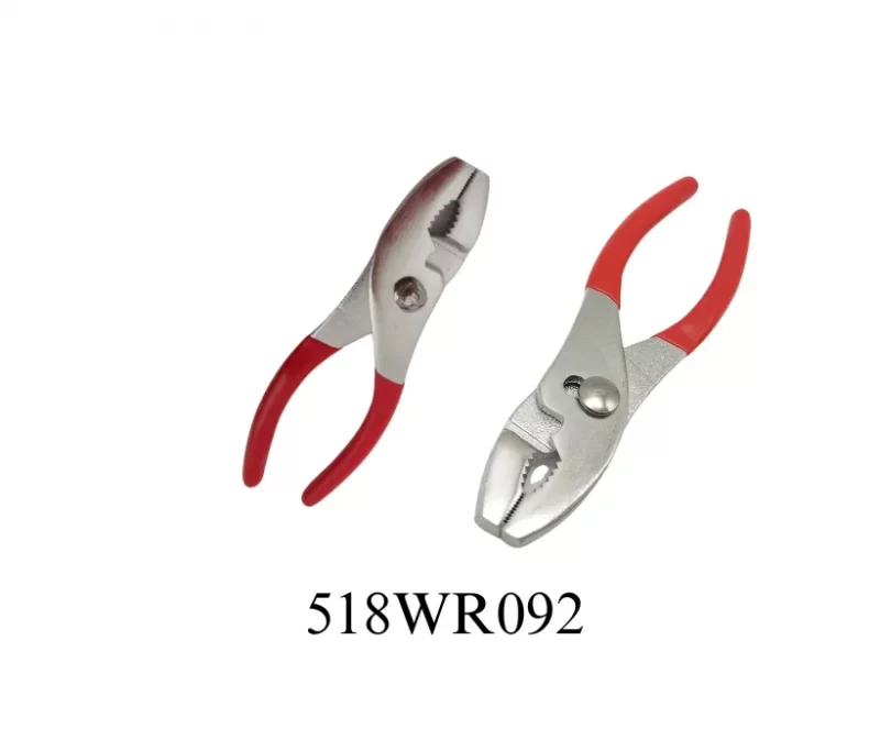 slip joint plier with dipped sleeves-518WR092-1